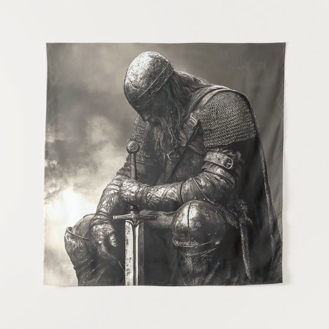 Tired After Battle Tapestry (Front)