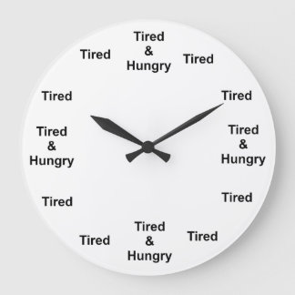 Tired and Hungry Clock