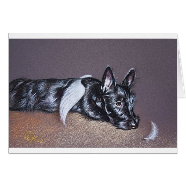 Tired Angel ( Scottie) (Front Horizontal)