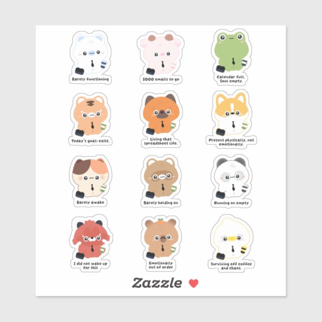 Tired Animals (Sheet)