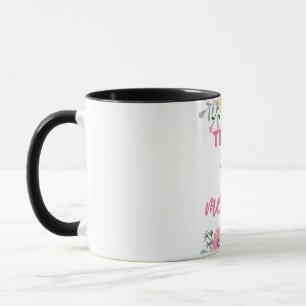 Tired As A Mother black Mug
