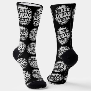 Tired Dads Club Funny Socks