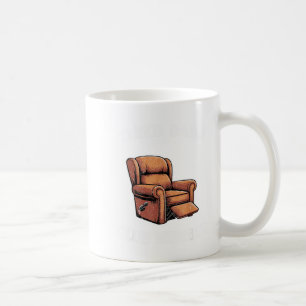 Tired dads club member armchair mens humor grandpa coffee mug