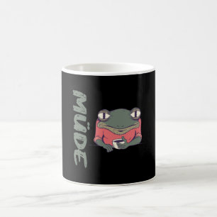 Tired Frog Coffee Mug