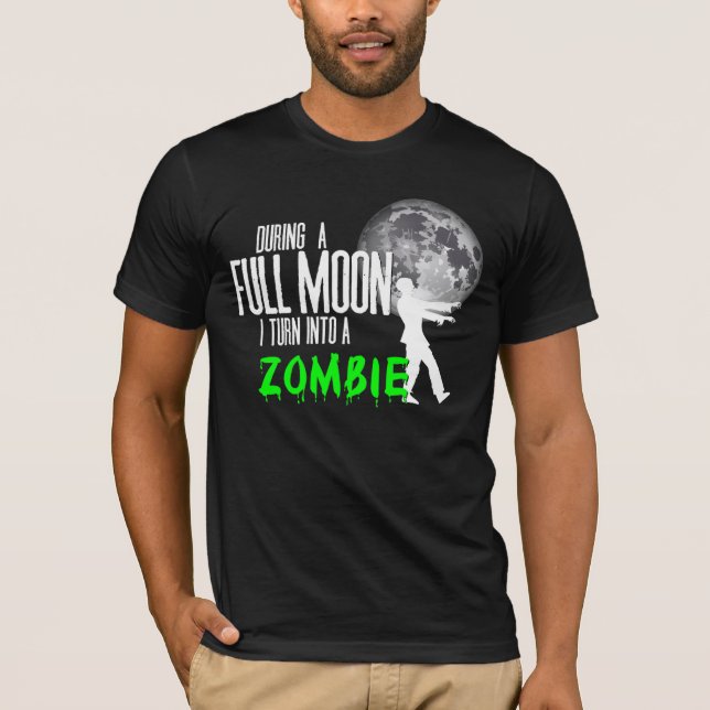 Tired of Lyme Zombie Shirt (Front)