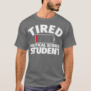 Tired Political Science student Premium T-Shirt