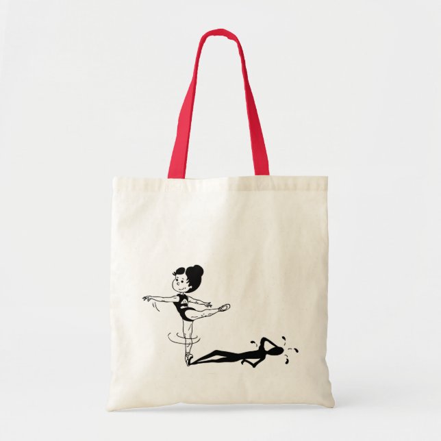 Tireless Ballerina Tote Bag (Front)