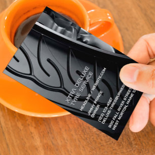 Tires Auto Repair Business Card