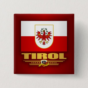 Tirol (Tyrol) 15 Cm Square Badge