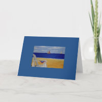 Tirrell Adirondack Beach Birthday Card