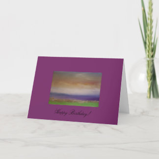 Tirrell Beach Scene Birthday Card