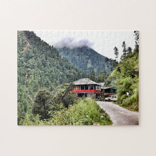 Tirthan Valley Himalayanl National Park Unesco. Jigsaw Puzzle (Horizontal)