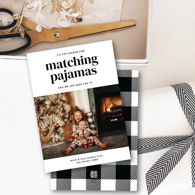 'Tis Cute Matching Pyjamas Season One Photo Card (Creator Uploaded)