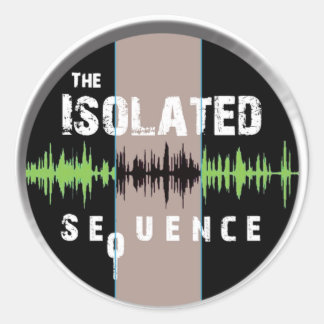 TIS Logo Colour plain transparent Classic Round Sticker