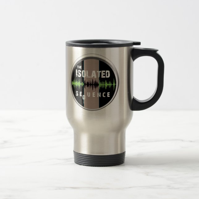 TIS Logo Colour plain transparent Travel Mug (Right)