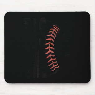 Tis Season Baseball Softball Funny Artwork Mouse Mat