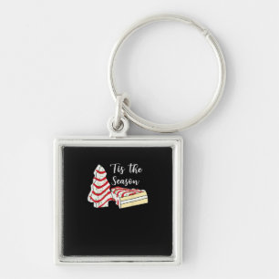 Tis Season Christmas Tree Costume Funny Graphic Key Ring