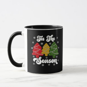 Tis Season Christmas Tree Debbie Cool Unique Mug