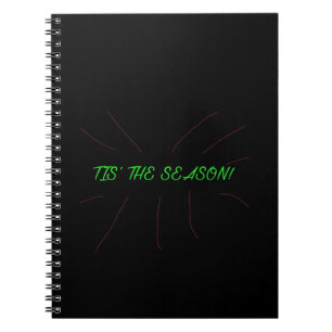 Tis Season Collection Graphic Minimal Clean Notebook