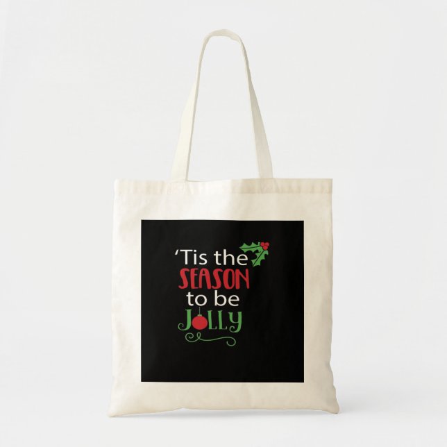 Tis Season Creative Casual Tote Bag (Front)