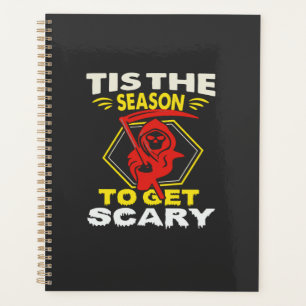 Tis Season Get Scary Grim Reaper Halloween Planner