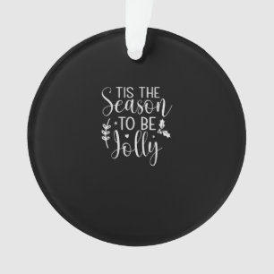 Tis Season Pumpkin Halloween Witch Hat Costume Ornament