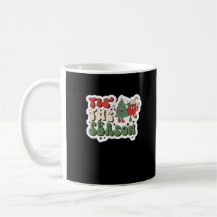 Tis Season Retro Funny Sloth Coffee Mug