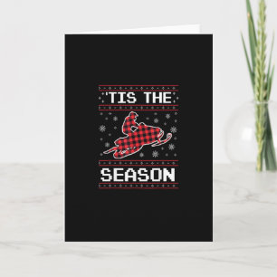 Tis Season Soccer Pumpkin Autumn Fall Thanksgiving Card