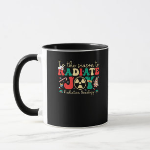 Tis Season To Joy Radiation Oncology Christmas Mug