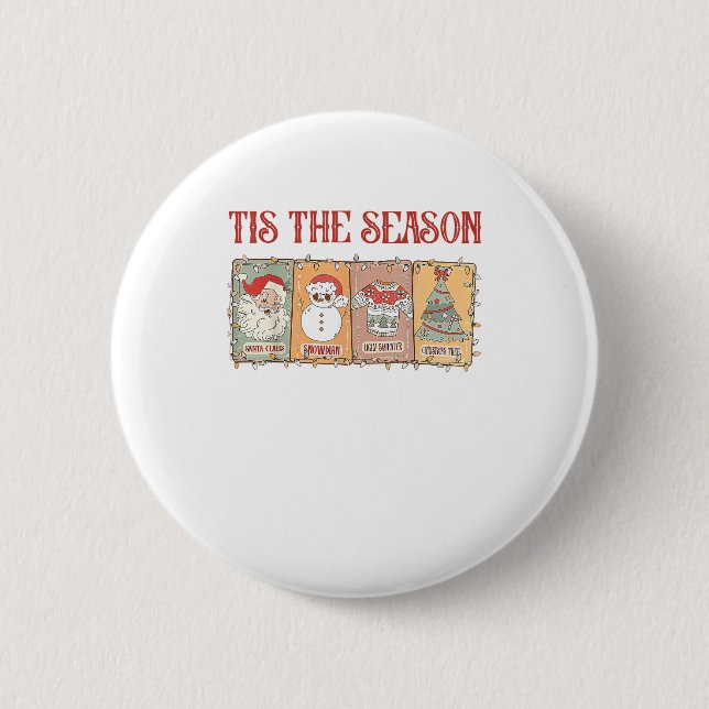 Tis Seasoning Crawfish Boil Seafood Party Lobster 6 Cm Round Badge (Front)