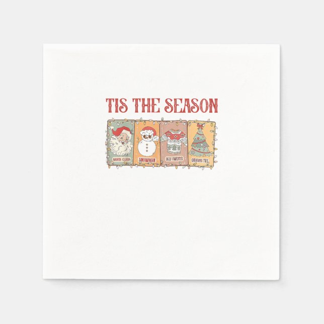 Tis Seasoning Crawfish Boil Seafood Party Lobster Napkin (Front)