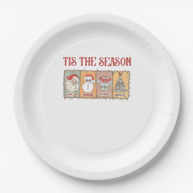 Tis Seasoning Crawfish Boil Seafood Party Lobster Paper Plate (Front)