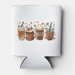 Tis the Latte Season Pumpkin Spice Coffee Autumn  Can Cooler