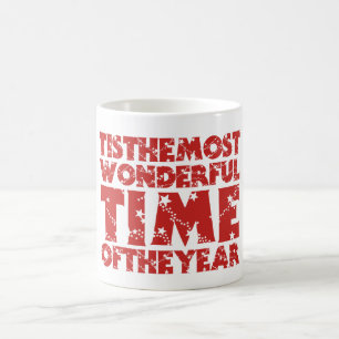 Tis The Most Wonderful Time of The Year Christmas Coffee Mug
