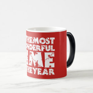 Tis The Most Wonderful Time of The Year Christmas Magic Mug