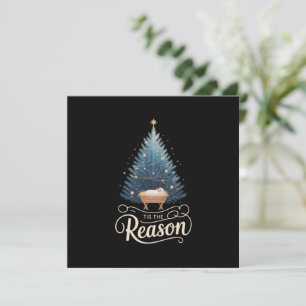 Tis The Reason Christian Religious Christmas Bible Holiday Card