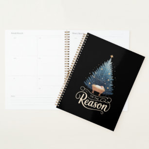 Tis The Reason Christian Religious Christmas Bible Planner