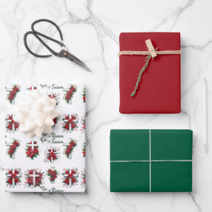 Tis The Reason For The Season Wrapping Paper Sheet