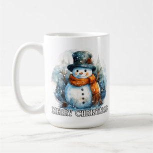 'Tis the Season   Adorable Little Snowman Coffee Mug