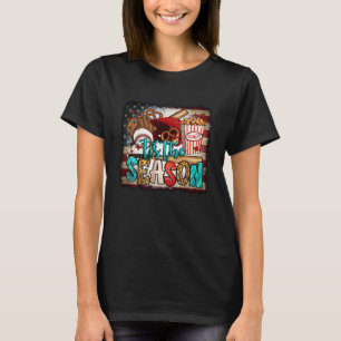 Tis The Season Baseball Game Day Sports Fan Baseba T-Shirt