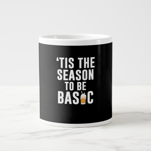 Tis The Season Basic Large Coffee Mug (Front)
