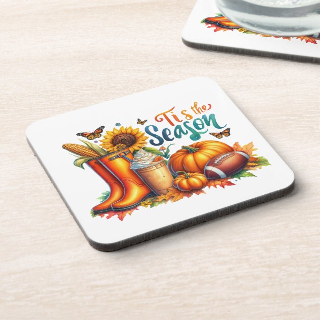 Tis the Season  Beverage Coaster (Left Side)