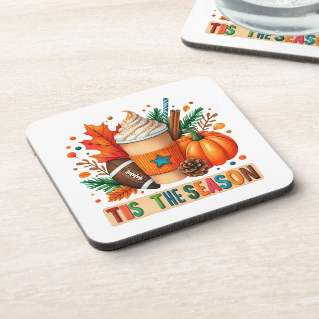 Tis the Season  Beverage Coaster (Left Side)