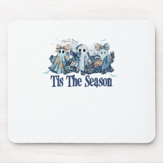 Tis The Season Boo Couquette Halloween Spooky Seas Mouse Mat (Front)