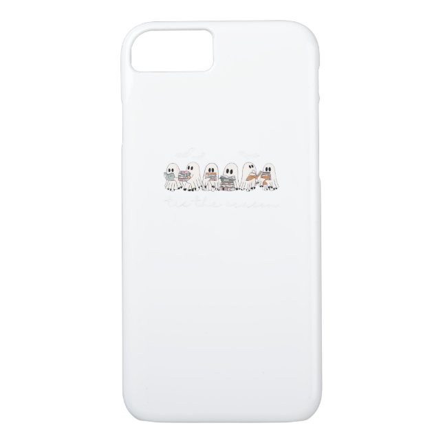 Tis The Season Boo Halloween Reading Books Lover T Case-Mate iPhone Case (Back)
