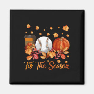 Tis The Season Bysebyll Pumpkin Autumn Fall Thanks Magnet