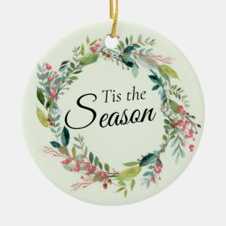 Tis the season  ceramic tree decoration