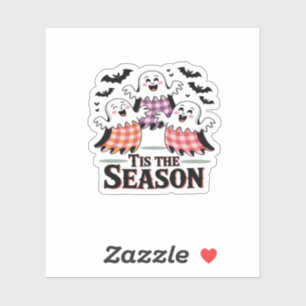 Tis The Season Checkered Halloween