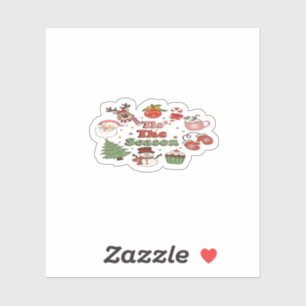 Tis The Season Christmas Acrylic Block