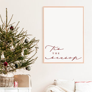 ‘Tis the Season Christmas Holiday Poster